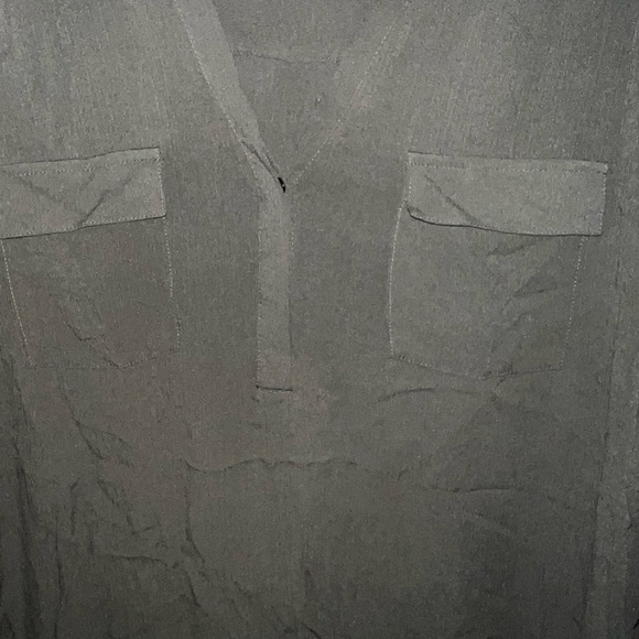 Torrid Harper Georgette Pullover 3/4 Sleeve Blouse Top Womens Size 0 - Picture 3 of 6